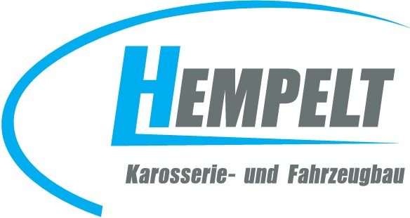 Logo der Firma HEMPELT, spezialisiert auf Karosserie- und Fahrzeugbau.